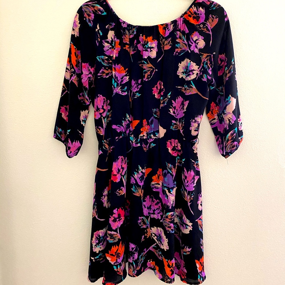 Floral mini dress